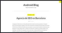 Desktop Screenshot of androidblog.es